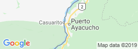 Puerto Ayacucho map
